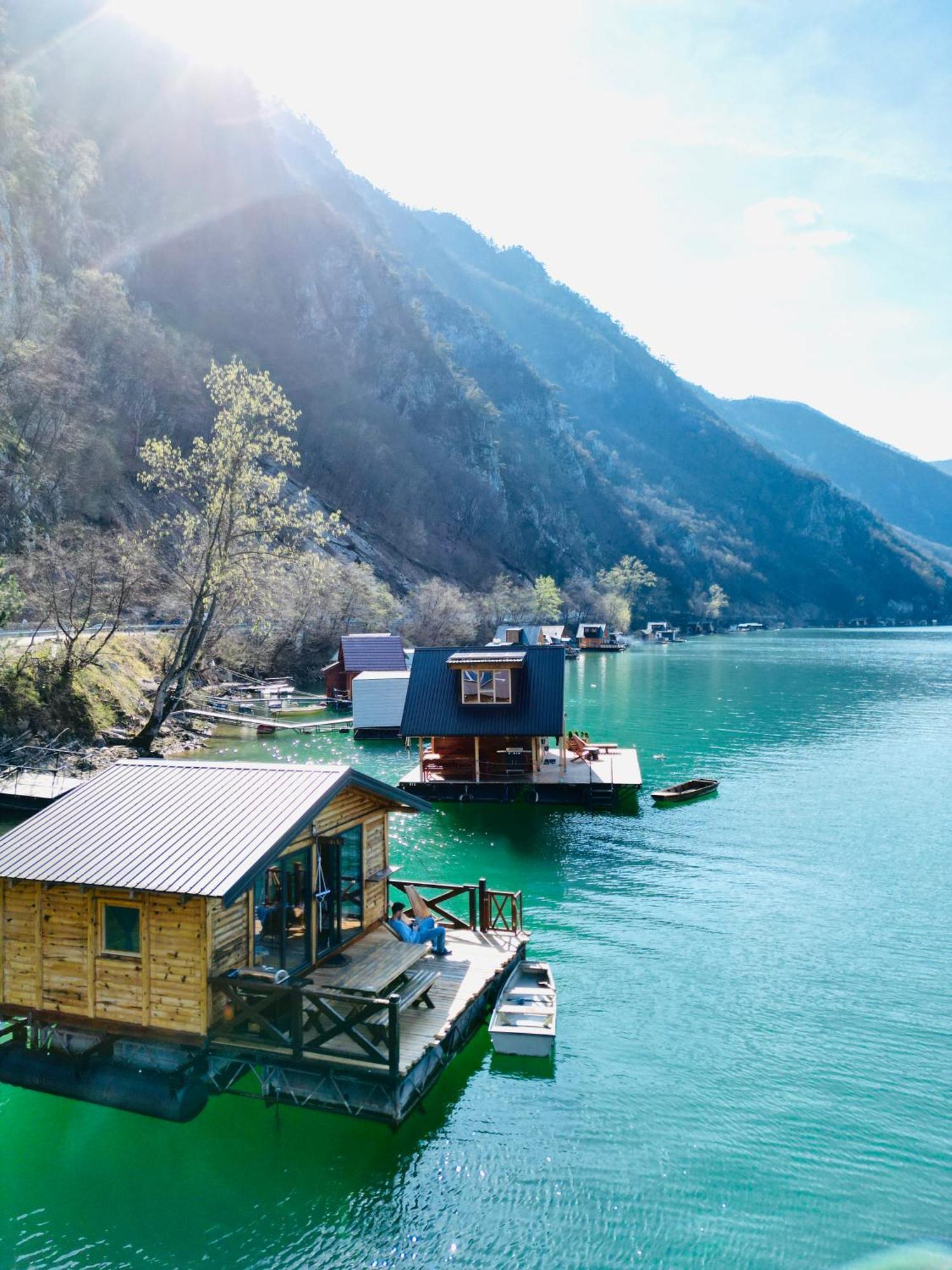 Lake House Perucac Rastiste Esterno foto
